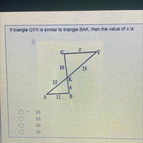 What is the value of x please help I’ll you BRAINLIEST