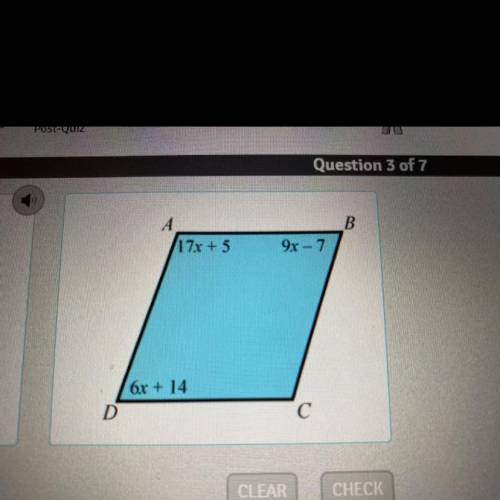 SOMEONE HELP PLEASE !!! abcd is a parallelogram. determine the measure of