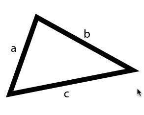 Homework
What is the perimeter of the shape below, given a = 4.62, b = 1.31, c = 2.76