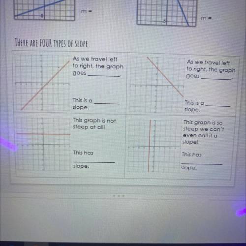 PLEASE HELP MEE
Find the slope of the following lines: