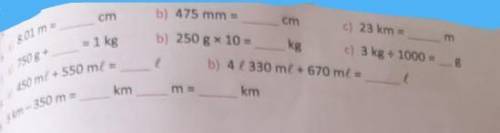 Can anyone answer these questions of measurements as soon as possible ​