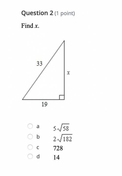 Pythagorean theorem and converse 
plz help