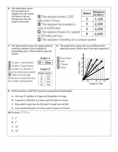 Please i need help or i fail!! Proportional Relationships Quiz