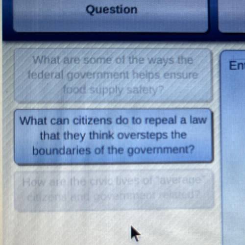 What can citizens do to repeal a law that they think oversteps the boundaries of the government?