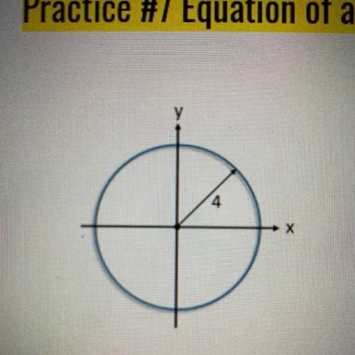 Pls help! what is the radius of this circle?