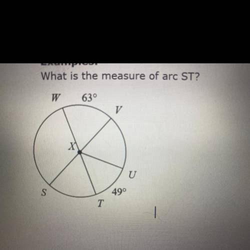 What is the measure of arc ST?
WILL MAKE BRAINLIEST ! , Show work.