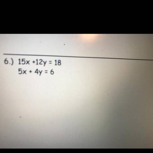 Can anyone help solve these equations using the elimination method