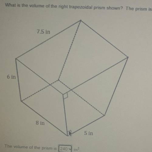 What is the volume prism , please helppppp