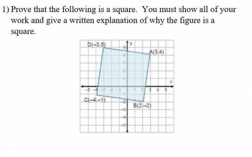Prove that the following is a square.