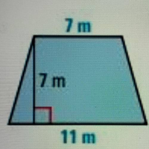 Find the area of this trapezoid