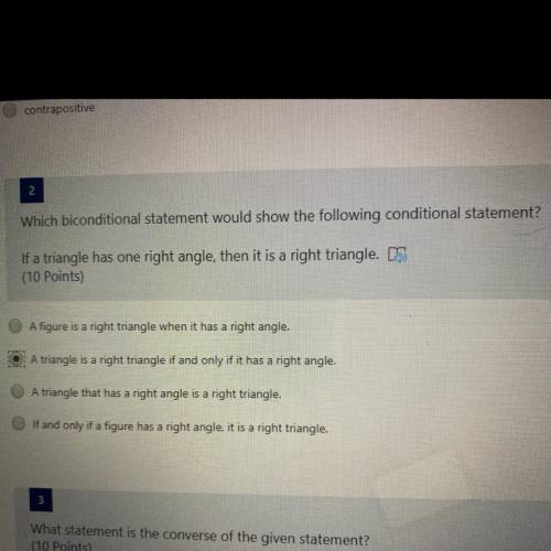 Which answer choice ?