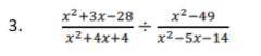 Can someone please help me with this question?

I solve it and got (x-4)/(x+2) can I go any furthe