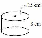 Find the surface area of the cylinder. Round to the nearest whole number.