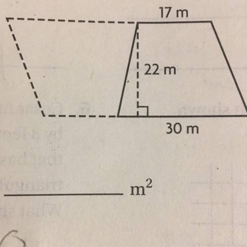 Fine the area of the trapezoid. Right answer gets brainliest!!