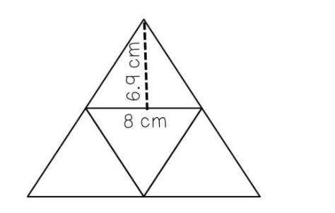 Determine the lateral and total surface area of the pyramid. Pls help me!