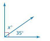 Tell whether the angles are adjacent or vertical. Then find the value of x.

response - correct
Th