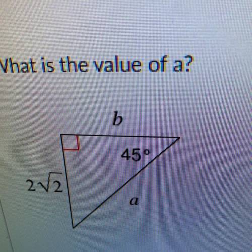 What is the value of A