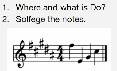 Where and what is Do?
Solfege the notes.