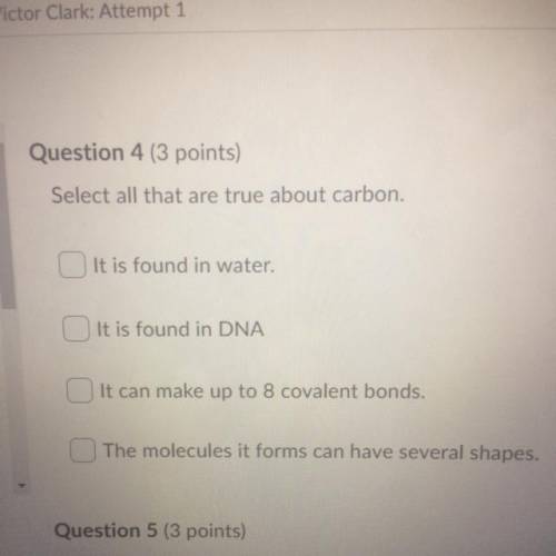 Select all that are true about carbon.