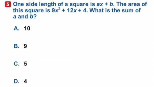 Need help on algebra hw question.