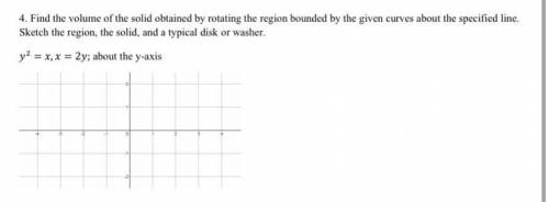 Calculus volume question using disk or washer method, please help walk me through?
