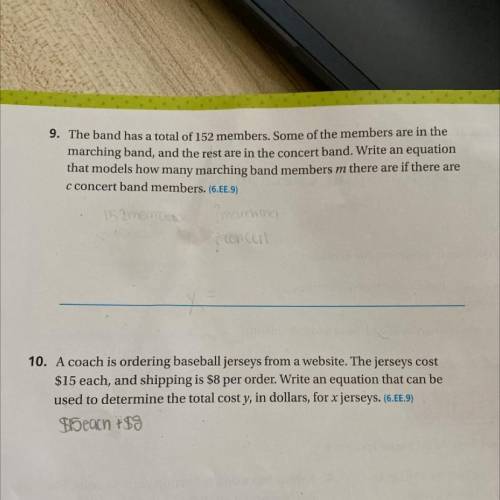 PLEASE HELP WOTH THE FIRST ONE (number 9) PLEASE HURRY