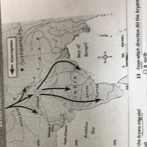 based on this map why did the aryan culture have greater impact on indian society then the harappan