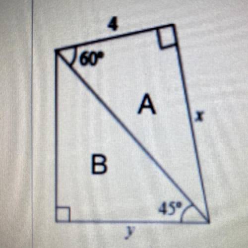 Which of the triangles below has the greatest area?

And pls explain so I can understand it and tr