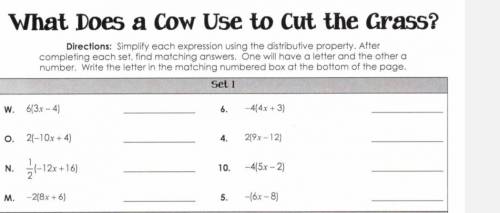 What does a cow use to cut the grass?