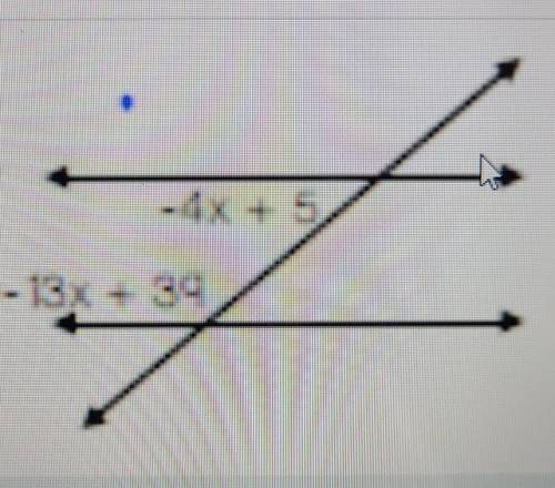 Find the measure of each angle with an expression.

there should be 2 answers.PLS HELP​
