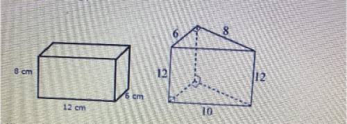 HELP Please

Which of the following describes the relationship between the volume of the trian