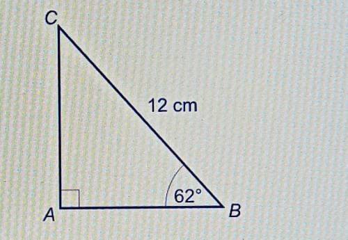 Find the length of side AB.give your answer to 1 decimal place.​