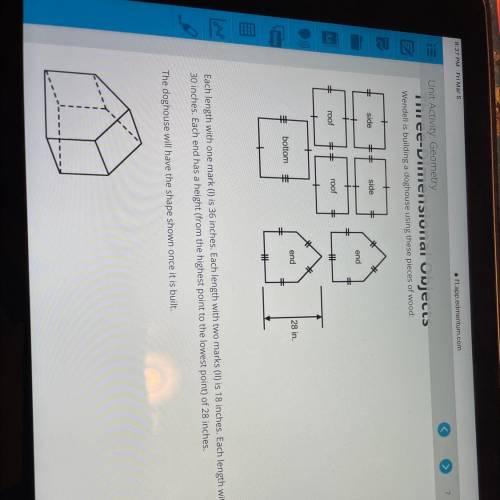 Part E

Using the results from part D and the dimensions of the other surfaces, find the surface a