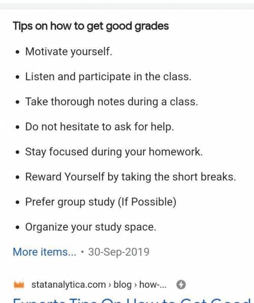 Tips for achieving good grades at science exam? i would be very thankful for you!!​