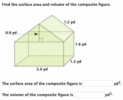 Help due today find the surface area