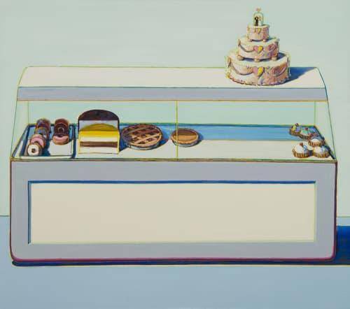 Who was Wayne Thiebaud's audience? Specifically for the artwork Bakery Case
