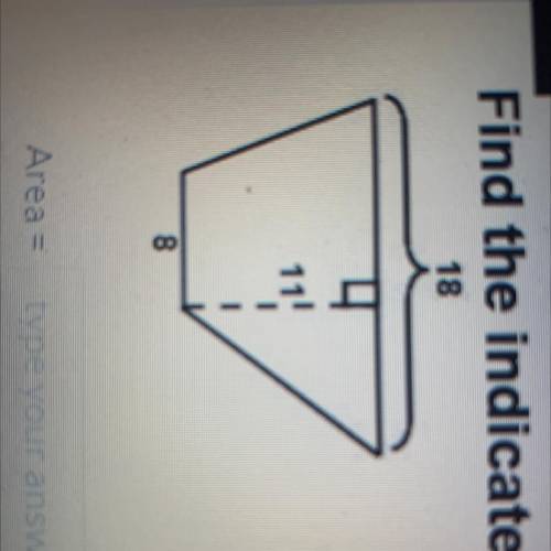 Area of a trapezoid help please