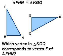 Which vertex in KGQ corresponds to vertex f of FHN

A. vertex G
B. vertex Q
C. vertex K
D. vertex