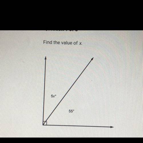 Find the value of X
Answers:
A. 7
B. 25
C. 11
D.18