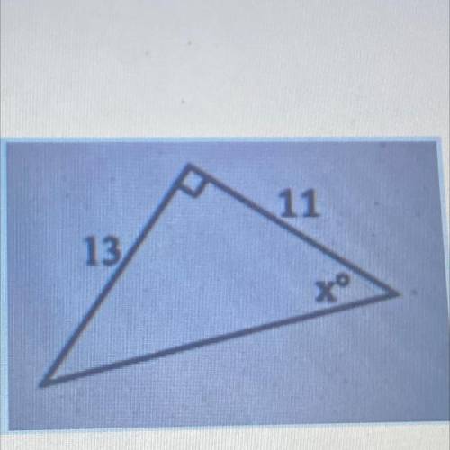 PLEASE HELP!! 30 POINTS
Find the measure of angle x