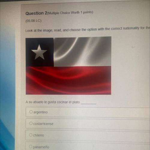 Look at the image, read, and choose the option with the correct nationality for the blank, represen