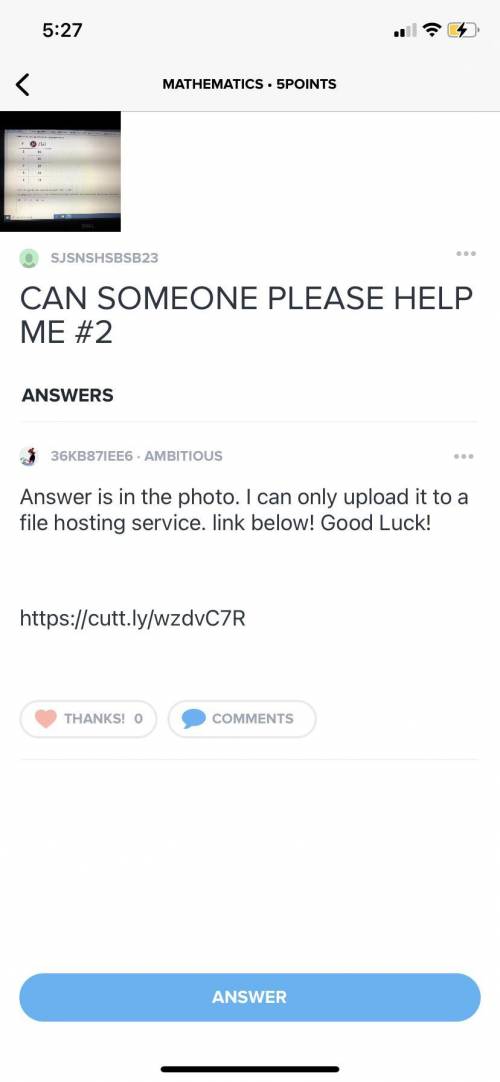 Noooooo plz be safe don’t click link report if someone puts that as an answer be safe