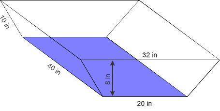 Find surface area of the trapizoid