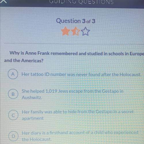 Why is Anne Frank remembered and studied in schools in Europe and the Americas?