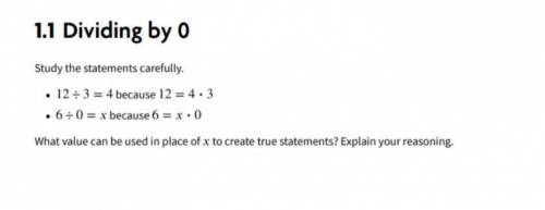 What value can be used in place of x to create true statements? explain your reasoning
