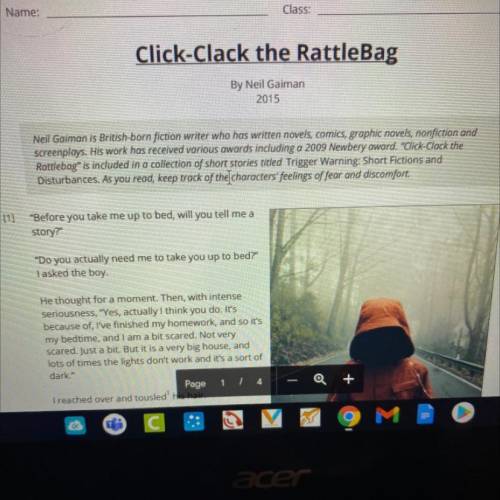 What is the theme of  Click Clack The Rattle Bag
