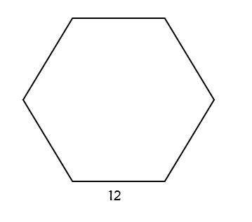 Find the area of the regular polygon below, rounding to the nearest tenth.