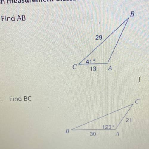 Find each measurement indicated. Round your answer as the nearest tenth. HELP PLEASE URGENT