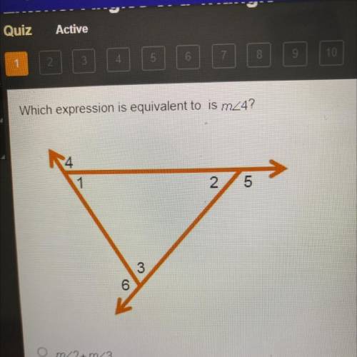 Which expression is equivalent to is mz4?
