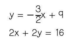 Solve the system of equations.
A. (2, 6)
b. (6, 2)
c. (6.8, -1.2)
d. (-1.2, 6.8)
